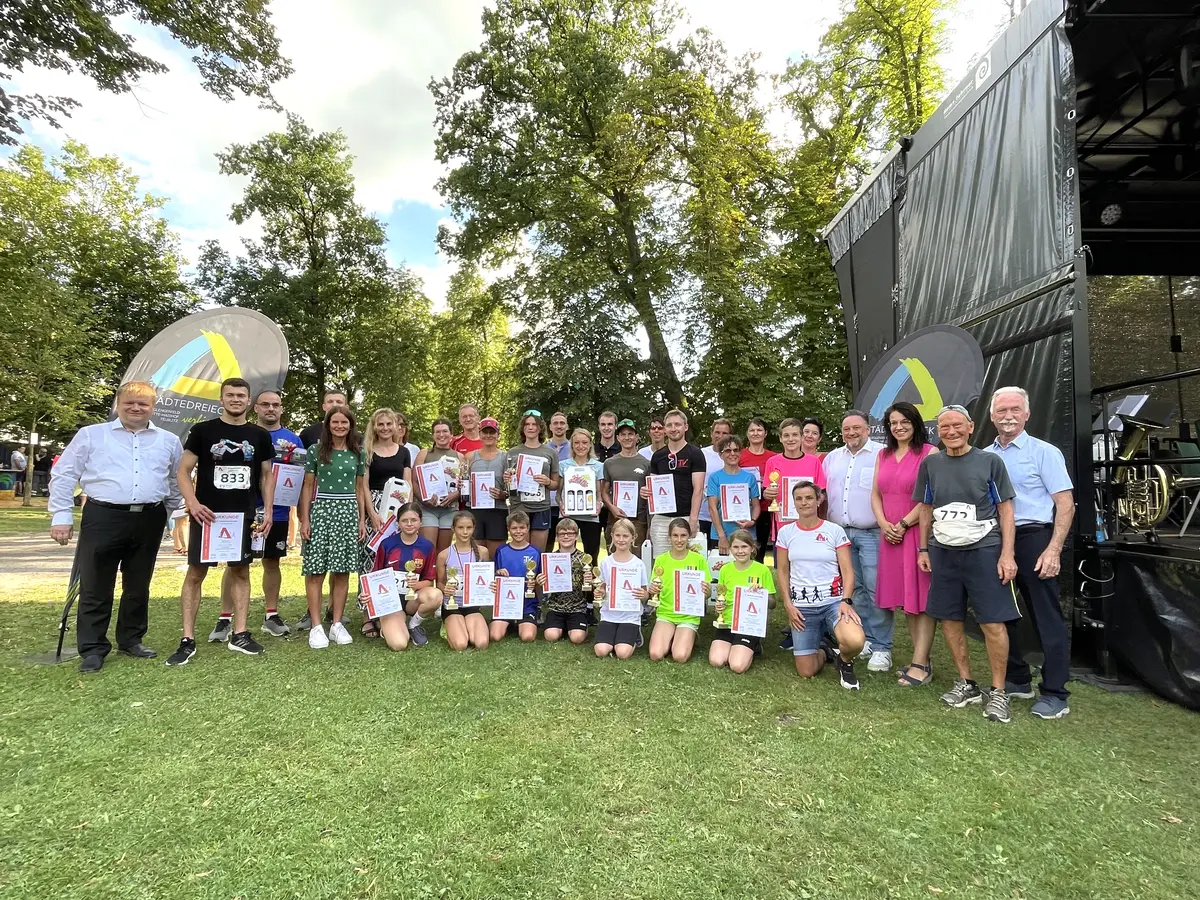 Stattliche Beteiligung beim 14. Städtedreieckslauf