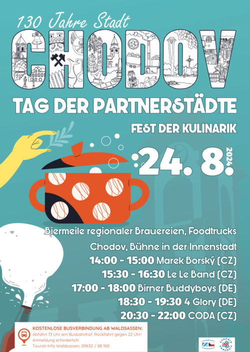 Besuch der Partnerstadt Chodov