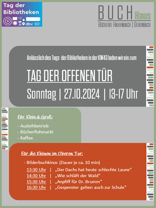 Tag der offenen Tür im BuchHaus