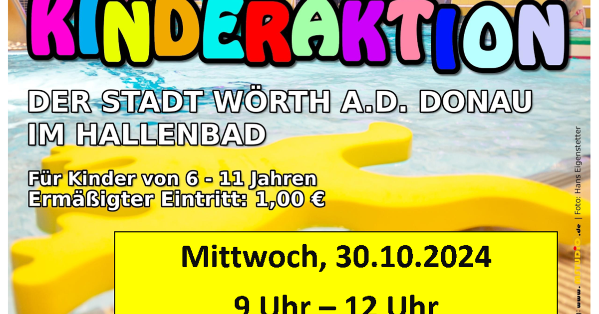 17.10.2024

                                                

                                                Kinderaktion Hallenbad
                                            

                                                

                                                        am Mi. 30.10.2024