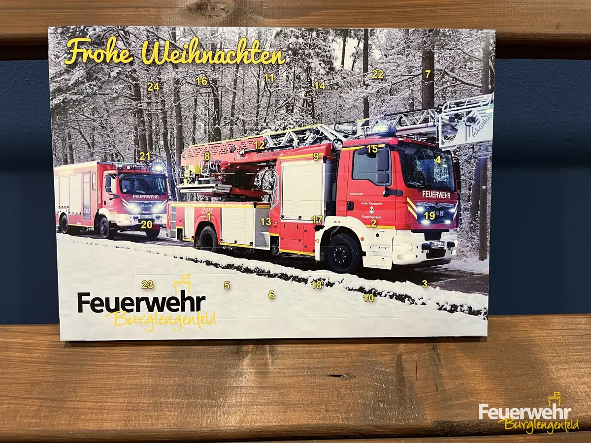 Jetzt erhältlich: Adventskalender der Freiwilligen Feuerwehr